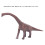 Brachiosaurus figurine 26 x 14 x 5,5 cm PVC solide 3