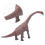 Brachiosaurus figurine 26 x 14 x 5,5 cm PVC solide 10