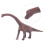 Brachiosaurus figurine 26 x 14 x 5,5 cm PVC solide 7