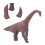 Brachiosaurus figurine 26 x 14 x 5,5 cm PVC solide 8