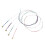 4/4 set di corde per violino argentate nichelate 9