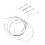 4/4 set di corde per violino argentate nichelate 1