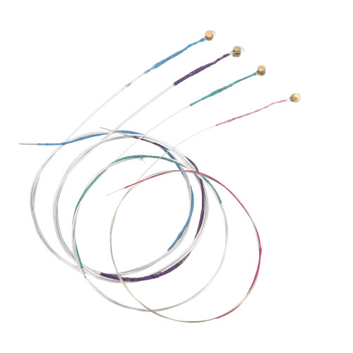 4/4 set di corde per violino argentate nichelate