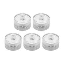 5 pezzi CR2032 2,9 cm luci LED, 240 mAh, 5 colori