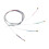 4/4 set di corde per violino argentate nichelate 16
