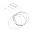4/4 set di corde per violino argentate nichelate 5