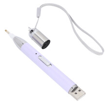 Set di penne trapano per pittura, 300 mAh, 12,5 1,3 cm, Argento