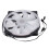 Ventola per case ARGB da 200 mm - Cuscinetto idraulico 95CFM Silenziosa 16