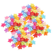 200 pièces de boutons à coudre en résine, diamètre 12 mm, durables et mignons, usage polyvalent pour l'artisanat