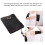 Coussin chauffant pour bras, 3 modes, 5V 2A, 2 moteurs 10