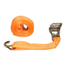 Sangle à cliquet en polyester haute résistance de 10 m pour l'arrimage de voitures, camions et bagages