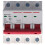 DZ47-63 4P 400V MCB 63A PC DIN Rail 4500A/6000A 2