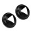 Cache-lentille de clignotant ABS pour T120/T100 Noir 12