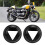 Cache-lentille de clignotant ABS pour T120/T100 Noir 16