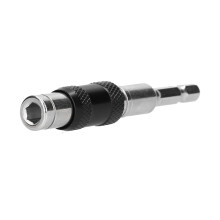Porta-bit esagonale 89 mm, 6,35 mm, 56 g, Argento/Nero
