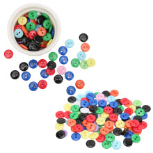 Boutons de couture multicolores 200 pièces durables et résistants à la décoloration Accessoires vestimentaires 14L