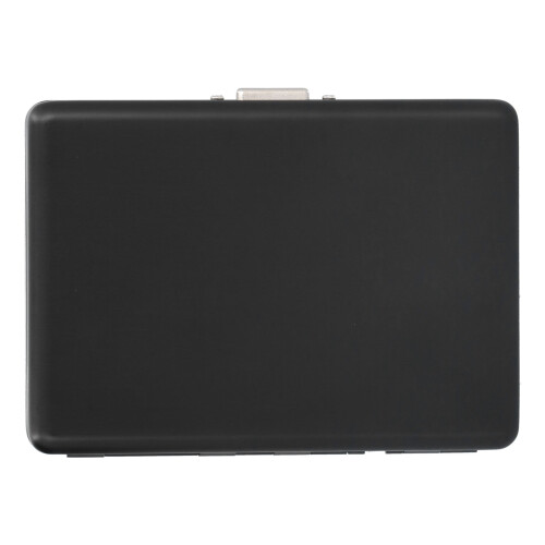 Boîte en aluminium Card Black à double utilisation 10,5  8  1,7 cm 1