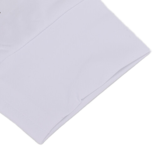 ProtectorL Gant de golf demi-doigts en soie glacée blanc taille L 2