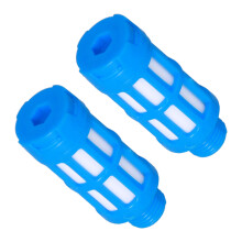PSU-02 G1/4 silencieux pneumatique en plastique bleu 50 pièces