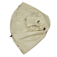 79x53x50.8cm Outdoor Dogs Cage Cover Sunshade Waterproof Pet Kennel Cover for Wire Dog CagesBeige