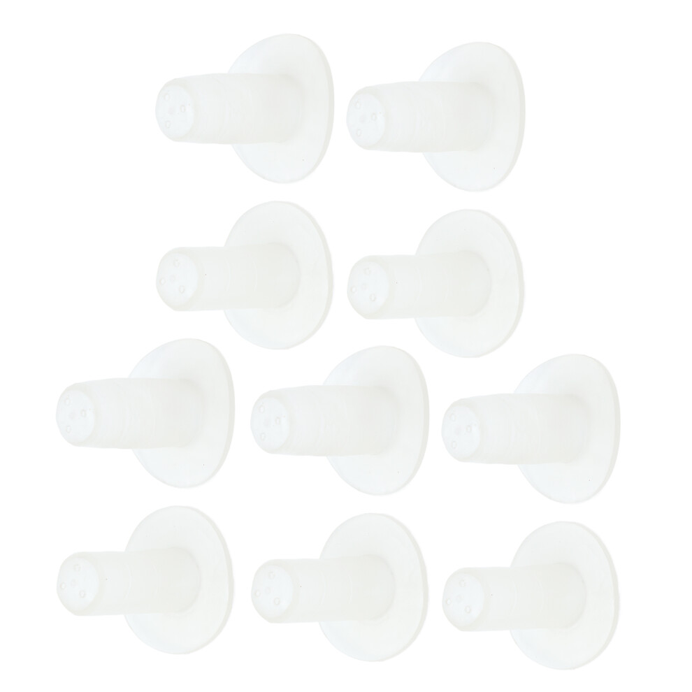 10pcs Calf Milk Nipple Soft Silicone Livestock Pacifier Feeding Equipment Accessory for Orphaned Veal