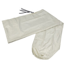 Outdoor Telescopic Canopy Dust Cover 210D Oxford Cloth Waterproof Sunscreen Awning Protective Cover Beige254x30.5x21.6cm / 100.0x12.0x8.5in