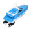 Bateau télécommandé bleu 2,4 GHz 26x7x9 cm, 3 piles AA 16
