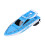 Bateau télécommandé bleu 2,4 GHz 26x7x9 cm, 3 piles AA 6