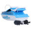 Bateau télécommandé bleu 2,4 GHz 26x7x9 cm, 3 piles AA 4