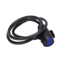 Anello di bloccaggio per bicicletta, diametro di 3 cm, filo d'acciaio