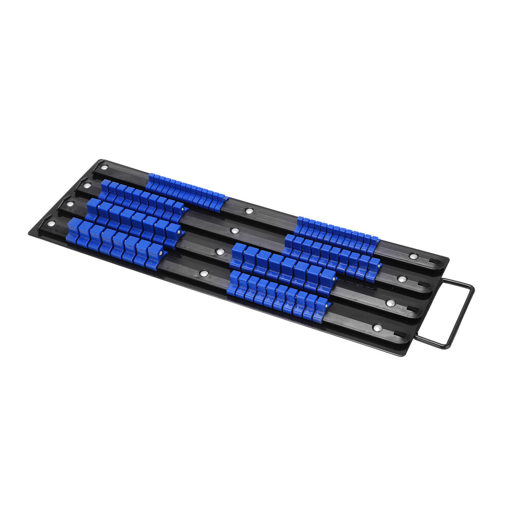 80Pcs Socket Organizer Tray Multipurpose Abs 1/4In 3/8In 1/2In Auto Repairing Tools 9491322246060