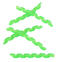 Confezione da 5 pezzi guaina a spirale per cavi della bicicletta 60 mm verde