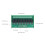 Module relais à 8 canaux 10 A, 5 V/12 V/24 V, PCB verte 8