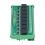 Module relais à 8 canaux 10 A, 5 V/12 V/24 V, PCB verte 14