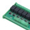 Module relais à 8 canaux 10 A, 5 V/12 V/24 V, PCB verte 6