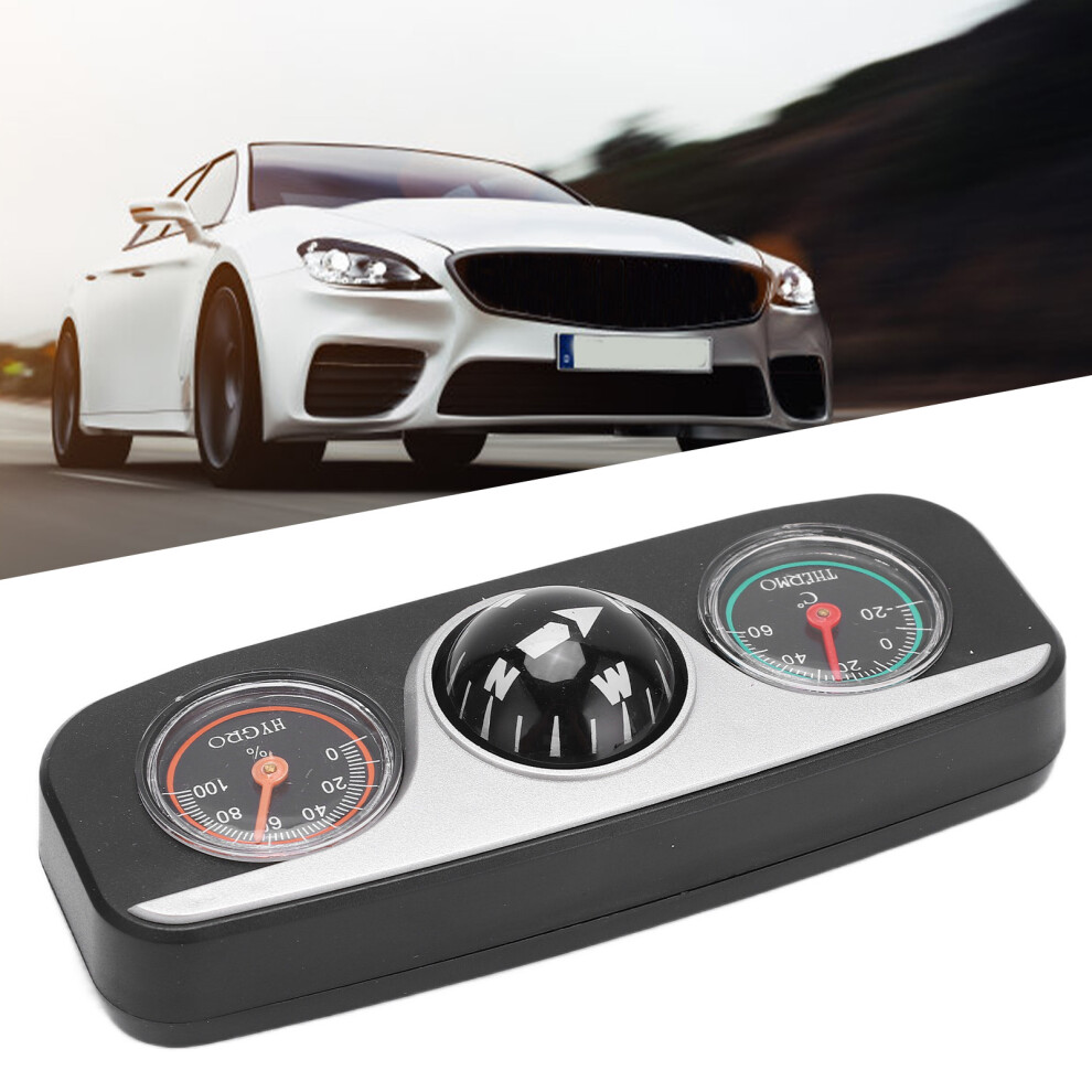 Lcâ3 3 In 1 Car Navigation Dashboard Multifunctional Compass Thermometer Hygrometer Dashboard 3741322246673
