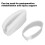 Collare cervicale morbido 50 cm bianco 9