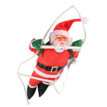 LED Light Ladder Santa Claus Pendant Christmas Supplies Display Window Pendant