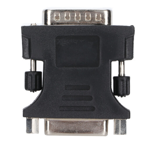 Adattatore DMS59 a DVI 24+5 nero in metallo ABS 1