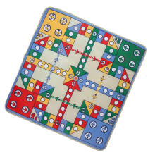 Tappeto morbido per scacchi volanti 90x90 cm PE, 3+ anni