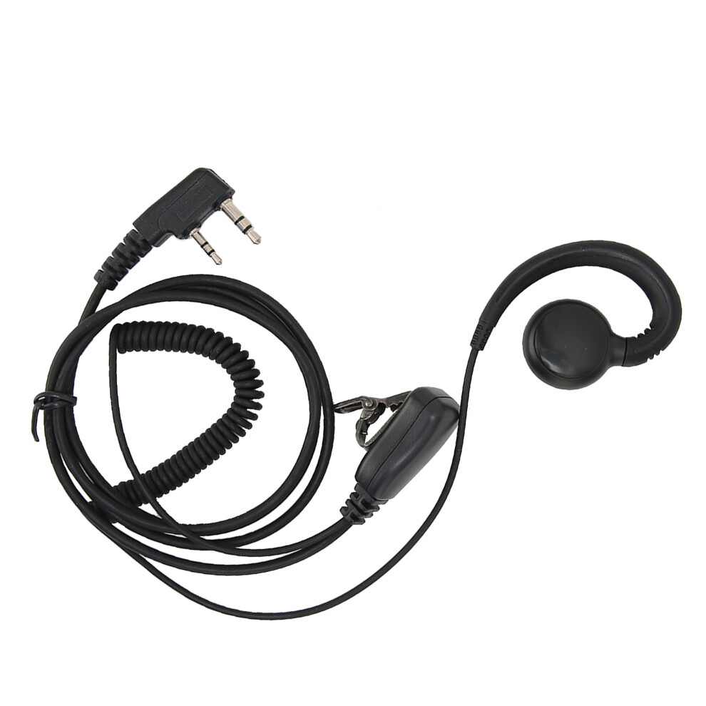 Walkie Talkie Headset 180 Rotatable K Head Mic Headphone For Baofeng Uvâ5R Walkie Talkie 4941322248168