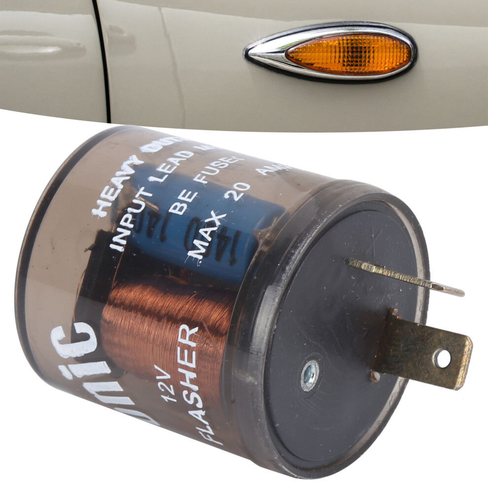 Car Turn Signal Flasher Relay Front Left Right 12V 2Pin Replacement For Chevrolet C1500 1993Â1999 9351322248689