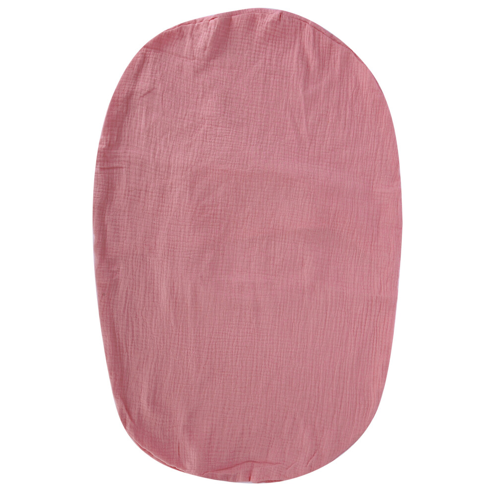 Newborn Lounger Cover Breathable Travel Portable Infant Lounger Removable Slipcoverdark Peachy Beige