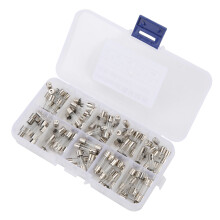 100 pezzi fusibili in vetro rapidi 5x20mm 0.8in assortiti