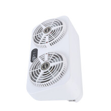 Ventilateur d'échappement pour voiture 5W 2.4V USB 3 niveaux ABS résistant à la chaleur