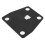 Nero supporto per targa con 3 LED GSX-S750 2017-21 11