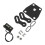 Nero supporto per targa con 3 LED GSX-S750 2017-21 8