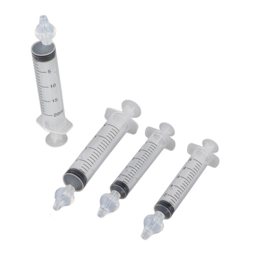 Set da 4 irrigatori nasali per bambini, 210 ml e 220 ml