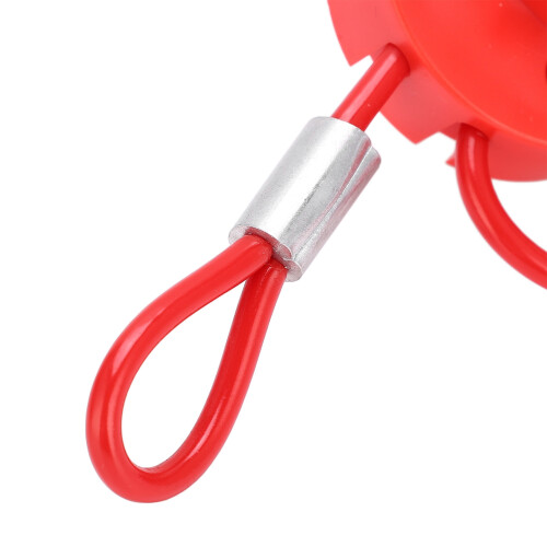 AV-03 Blocco a cavo regolabile, 2m, Ø3.8mm, Argento 2