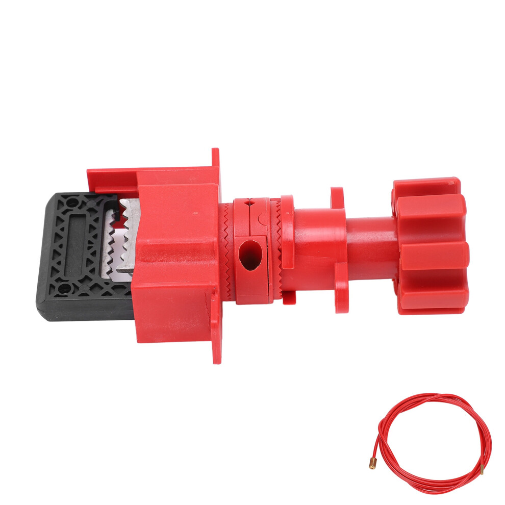 Cable Lockout Device High Temperature Resistance Corrosion Resistant Industrial Grade Steel Safety Cable Lock 9431322250322